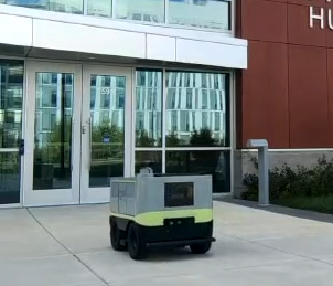 Campus Autonomous Delivery Robot | Smart Last-Mile Logistics Vehicle | Hospital Unmanned Delivery Cart