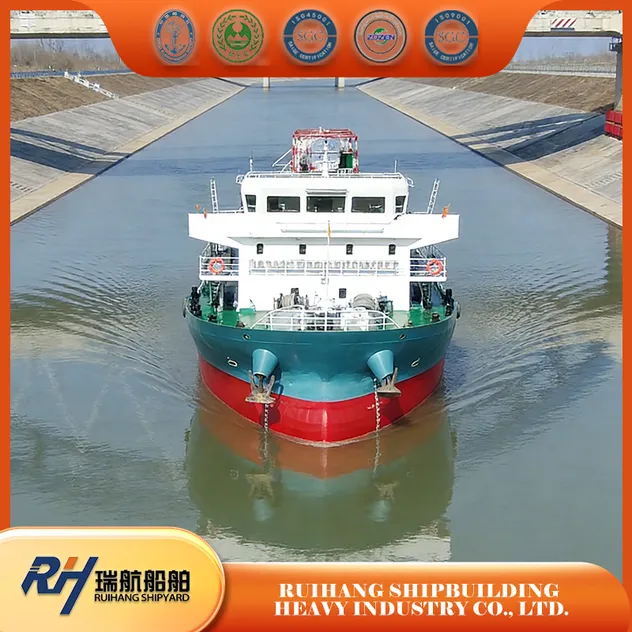 Front Elevation - Inland Container Ship
