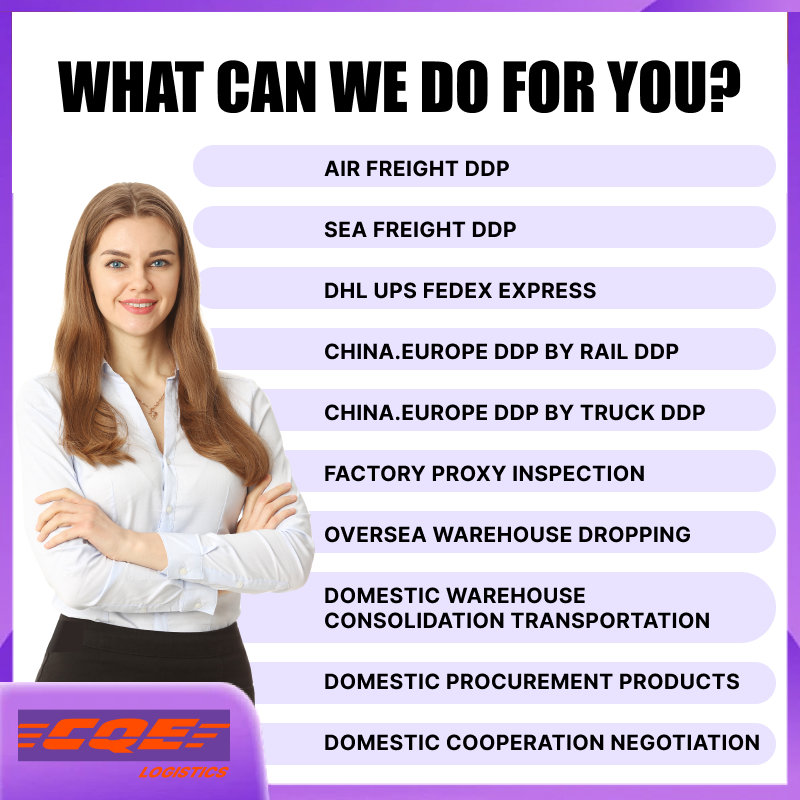 China Cameroon Forwarder 1688 Dropshipping Express Transportation Door-to-Door Service From China Germany For Railroad Products