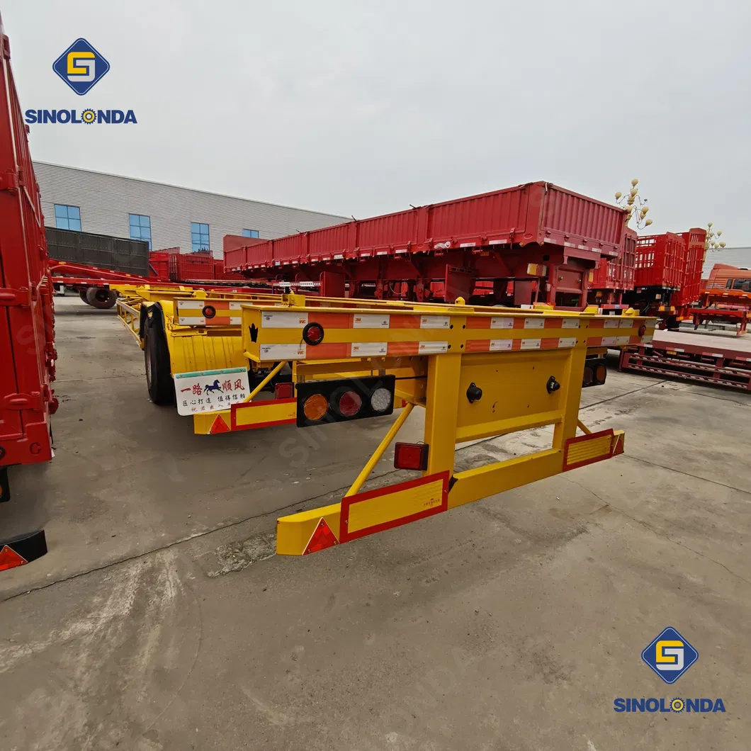 Skeleton Semitrailer Display 3