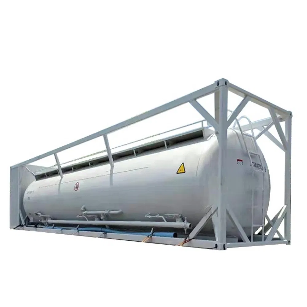 40FT Heavy-Duty ISO Tank Container - Multimodal Gypsum/Cement Powder Transport