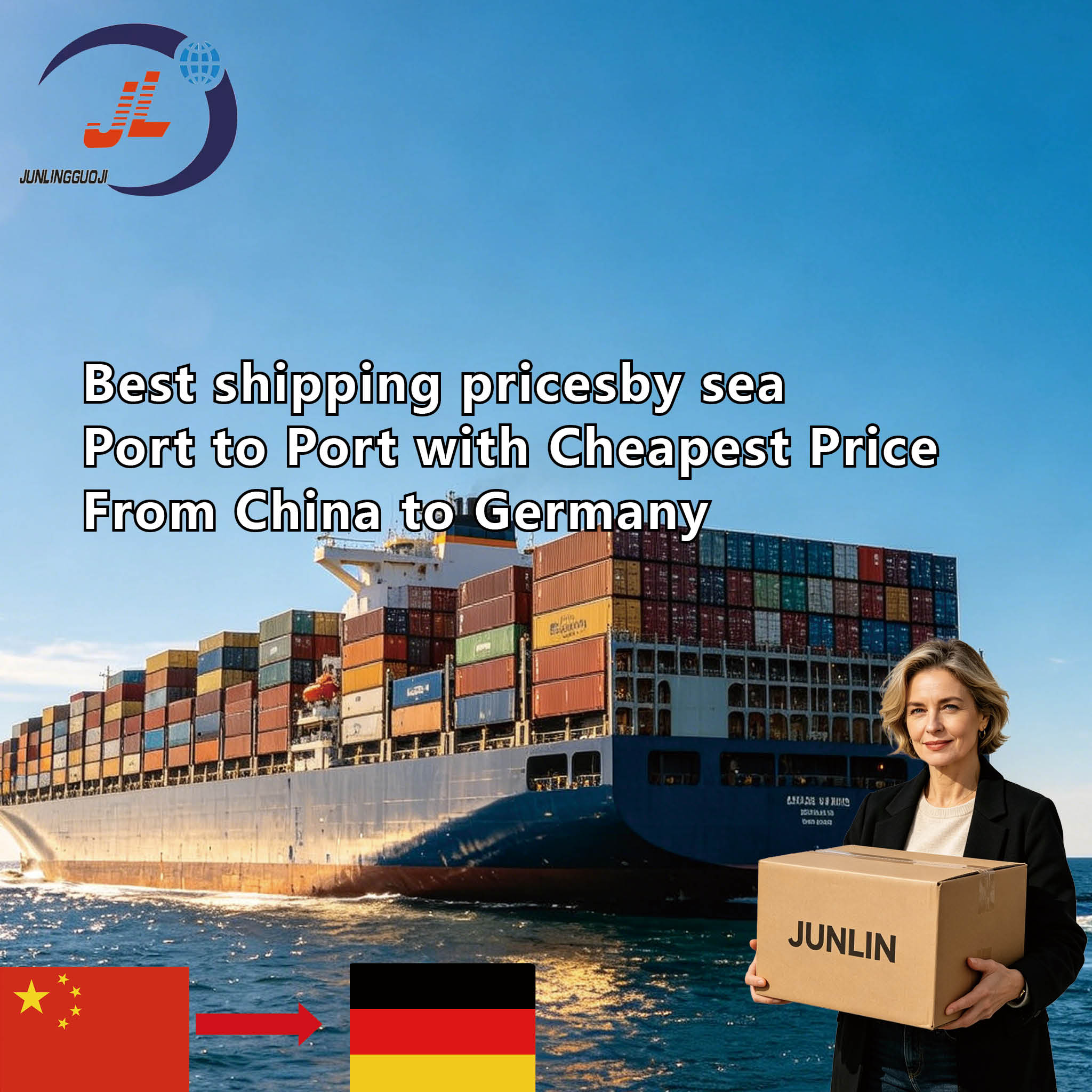 Door-to-door Less Than Container Load (LCL) Trucking and Sea Freight Transportation From China to the USA, South Korea, Japan