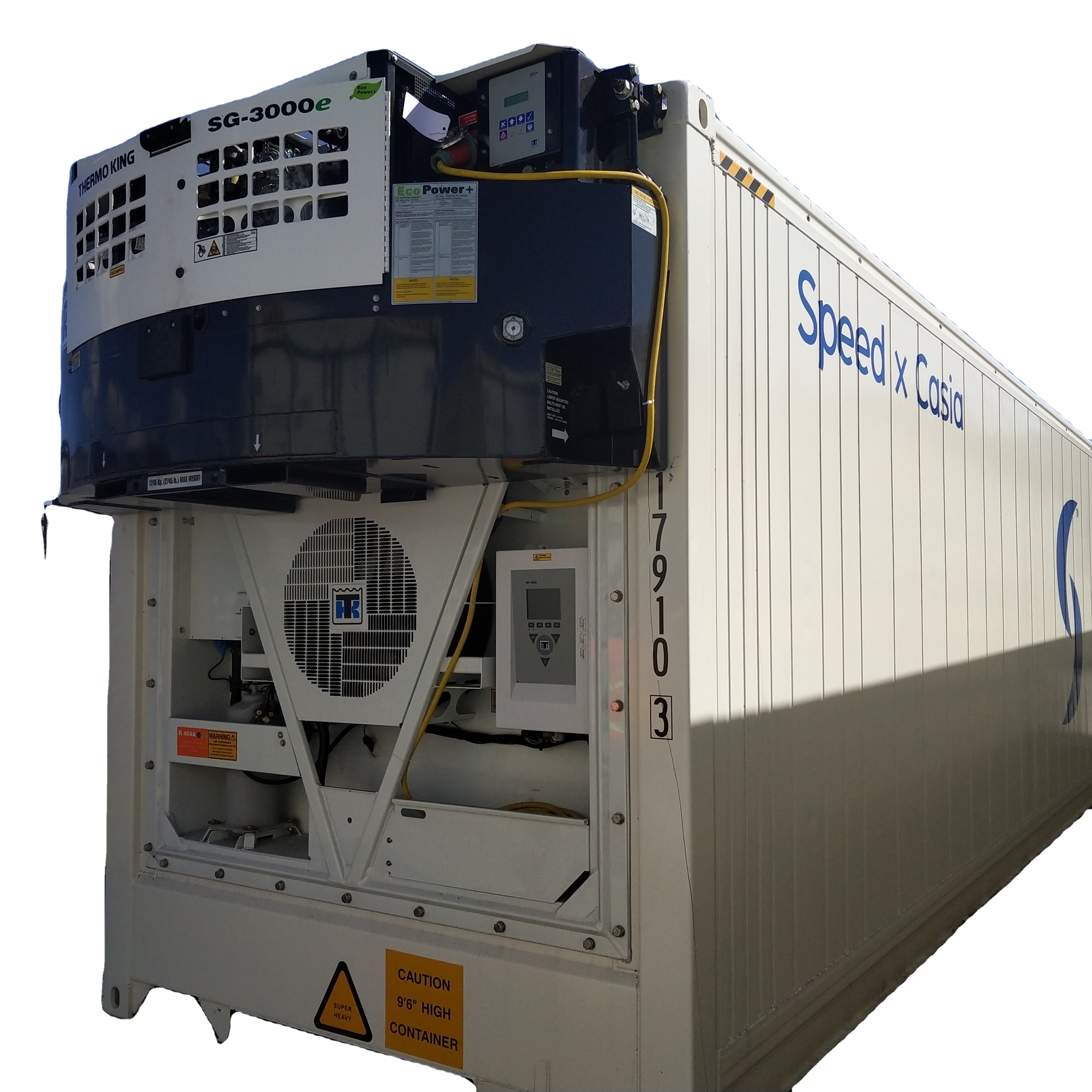 Best Price Customizable 40HC Brand New 40ft Container Reefer Self-Powered Set with Diesel Generator Direct From China