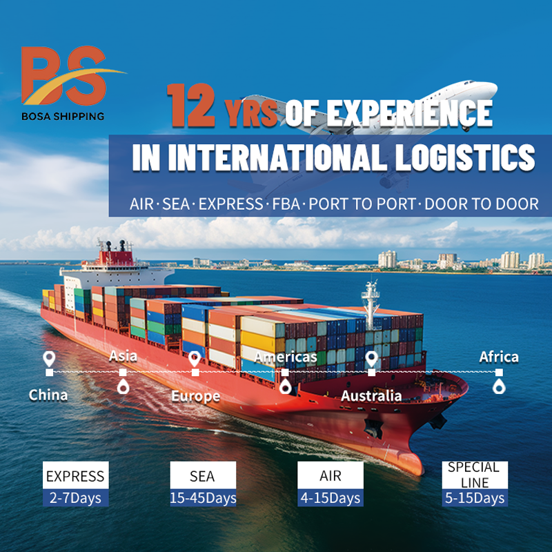 Free Freight Delivery Door to Door FBA Logistic Shipping Service LCL Express Shipping Dhl Shipping Agent Usa Canada Uk Europe