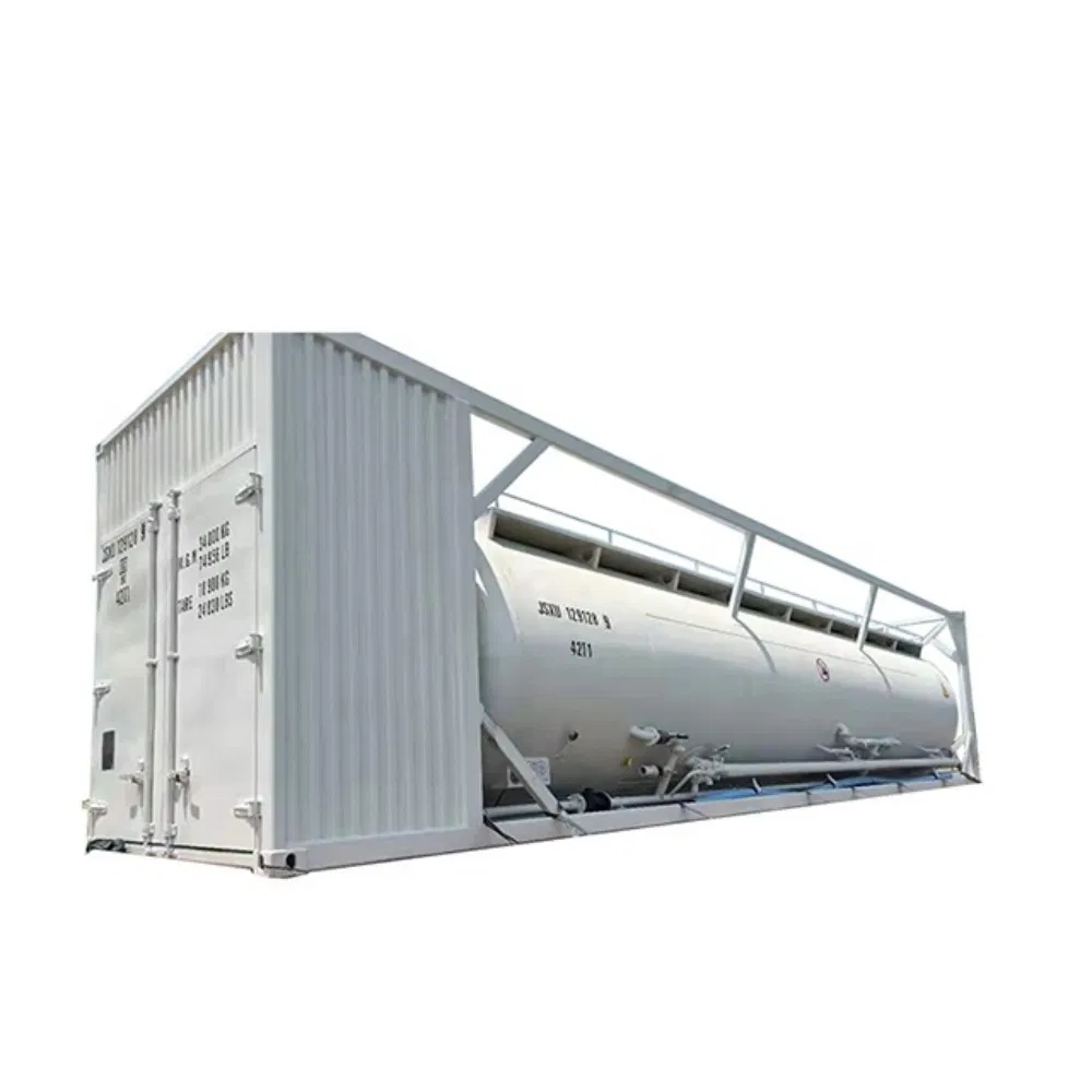40FT Heavy-Duty ISO Tank Container - Multimodal Gypsum/Cement Powder Transport