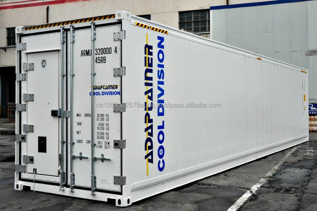 40ft Corten Steel Thermo King Reefer Container 67cbm Capacity for Food Storage Temperature Controlled CSC &amp; ISO9001 Certified