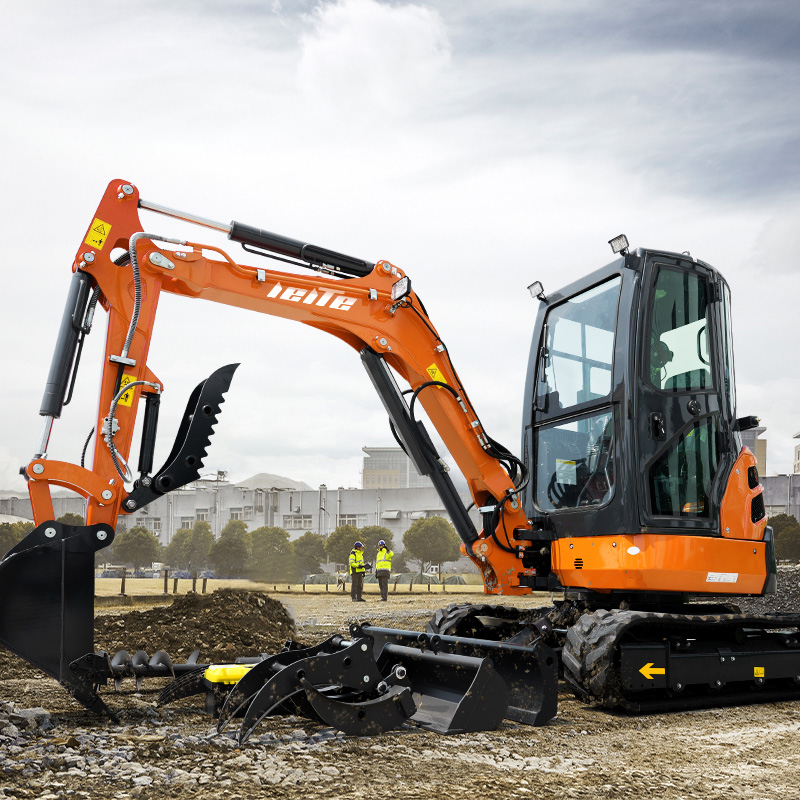 FREE SHIPPING Mini Excavator 3.5 Ton EURO 5 Epa Engine Kubota Farm Crawler Micro Digger 1 Ton 2 Ton Small Excavators for Sale