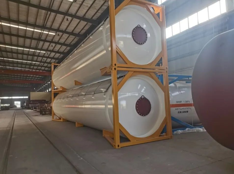 Multimodal 40FT LPG Tank Container with 51.8m3 Capacity