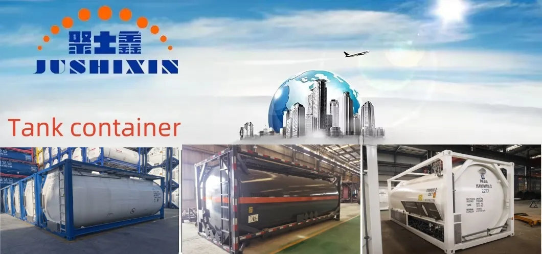 40FT Heavy-Duty ISO Tank Container - Multimodal Gypsum/Cement Powder Transport