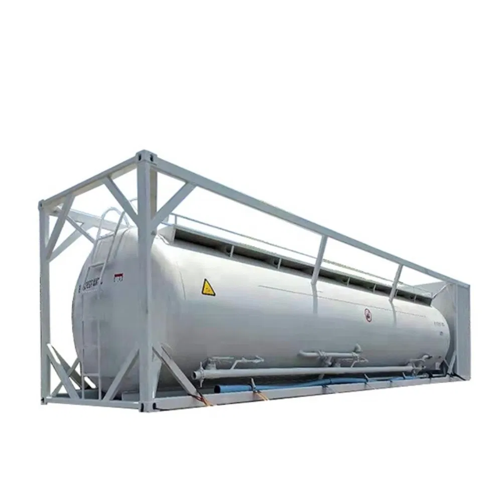 40FT Heavy-Duty ISO Tank Container - Multimodal Gypsum/Cement Powder Transport