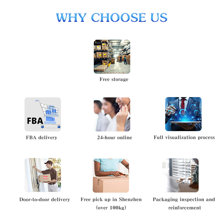 Door to Door Professional Sea Freight Fba Warehouse 3Pl Sea Shipping Service