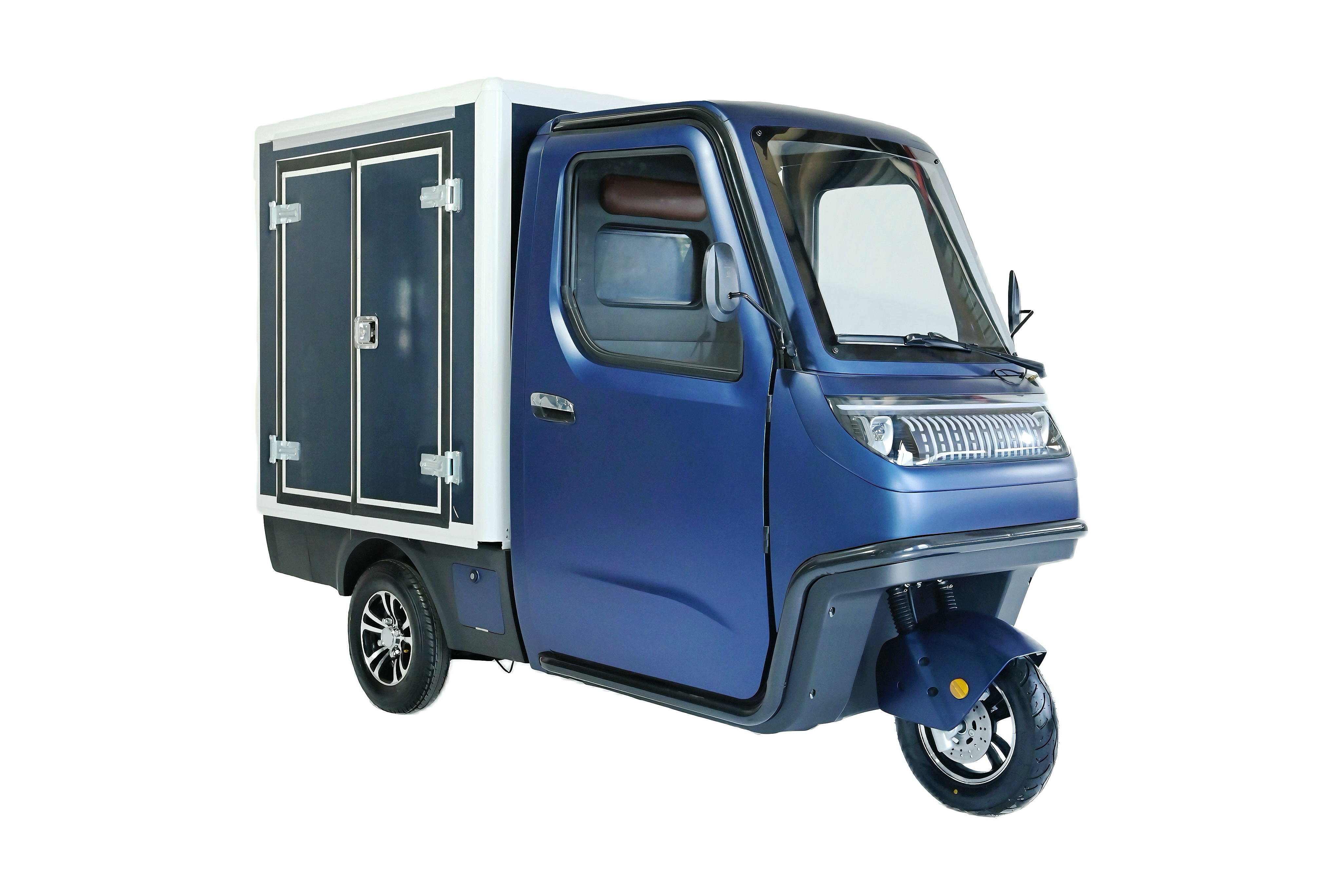 Last Mile Delivery Electric Cargo Van with Freezer Box Electric Pick-Up Trike for Efficient Home Delivery