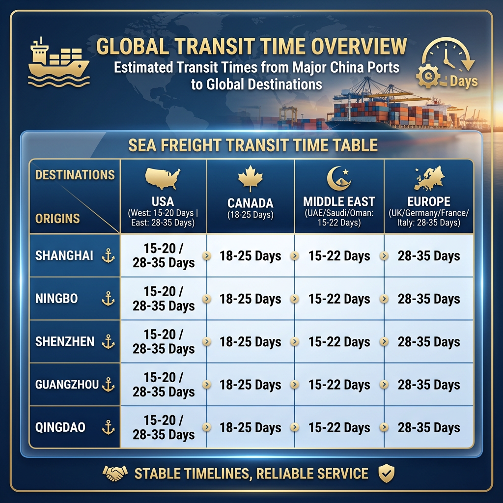 FCL Sea Freight China to USA Europe 20ft 40ft 40hq Full Container Shipping Agent