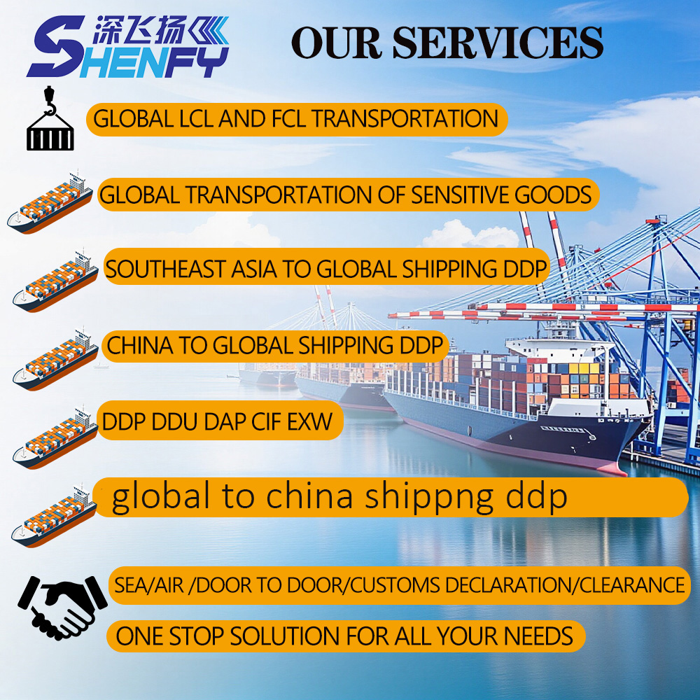 Transport Oversize Cargo Large Item Freight Forwarder Shipping Agent LCL Sea Freight Logistics Service