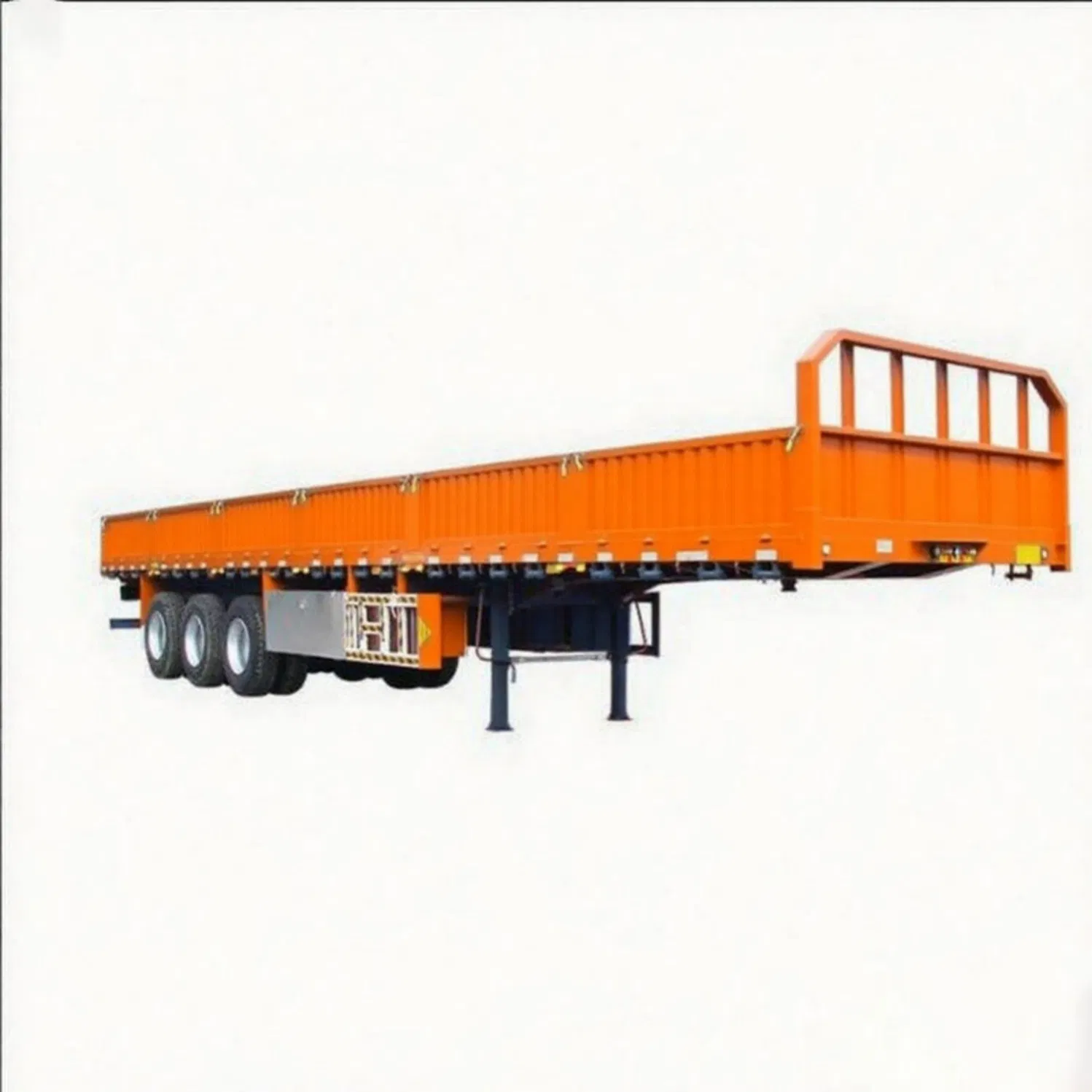 Efficient Loadmaster Semi Trailer with Customizable Container Lock Transfer System