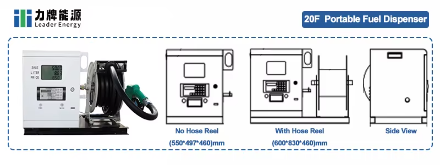 Bestselling 12V 24V Petrol Service Equipment Single Nozzle Portable Mini Fuel Pump Dispenser for Fuel Delivery Detail 1