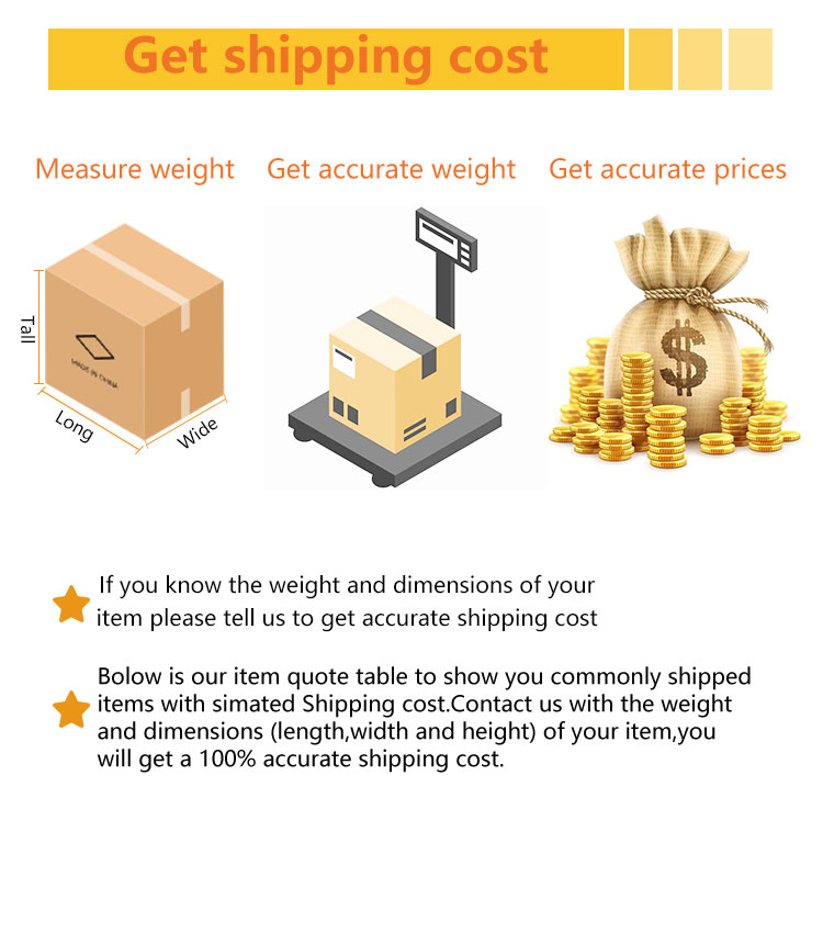 Get Shipping Cost Info