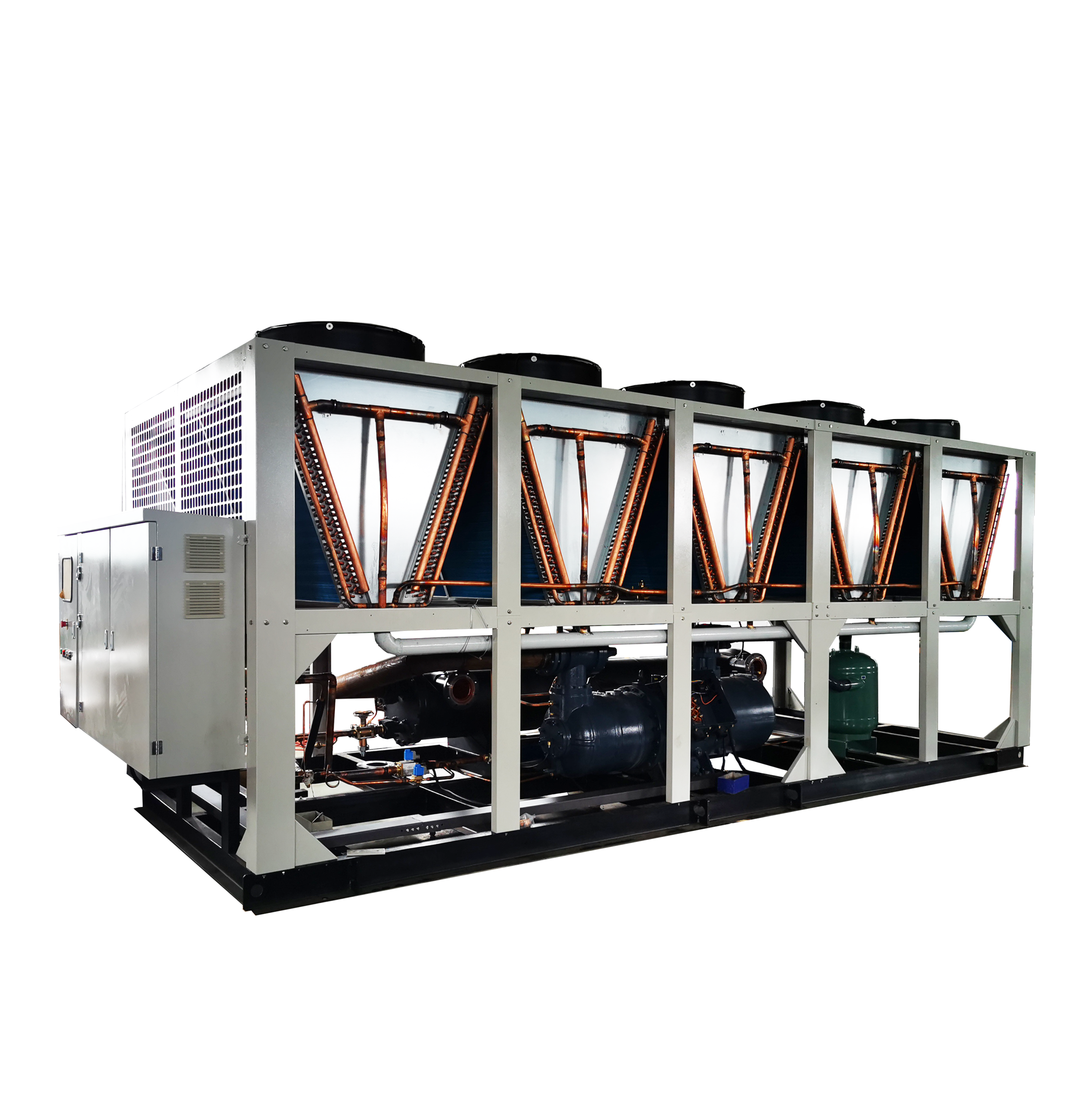 100ton-300ton Air Cooled Cooling Beer Glycol Chiller Low Temperature Chiller For Sale