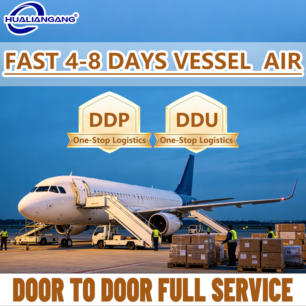 Fast 4-8 Days Mini Vessel Air Charter Express DDP FBA Trial Pallets Door to Door Full Duty Coverage Service