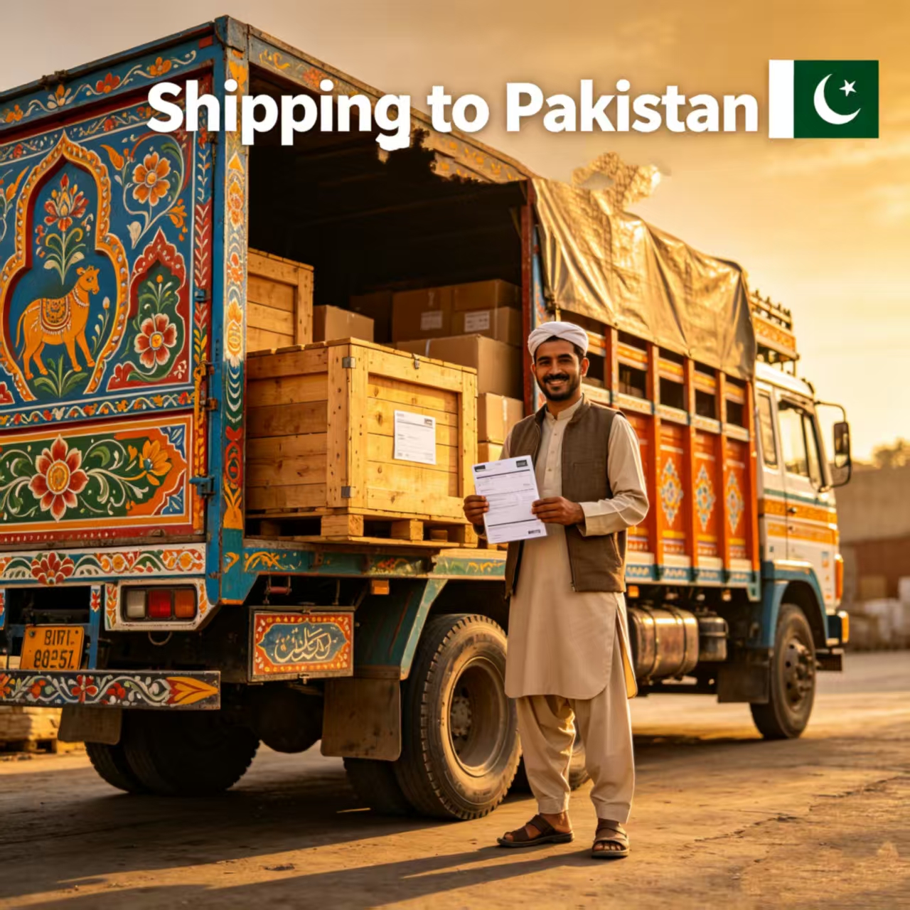 Pakistan LCL Less Container Load Sea Freight