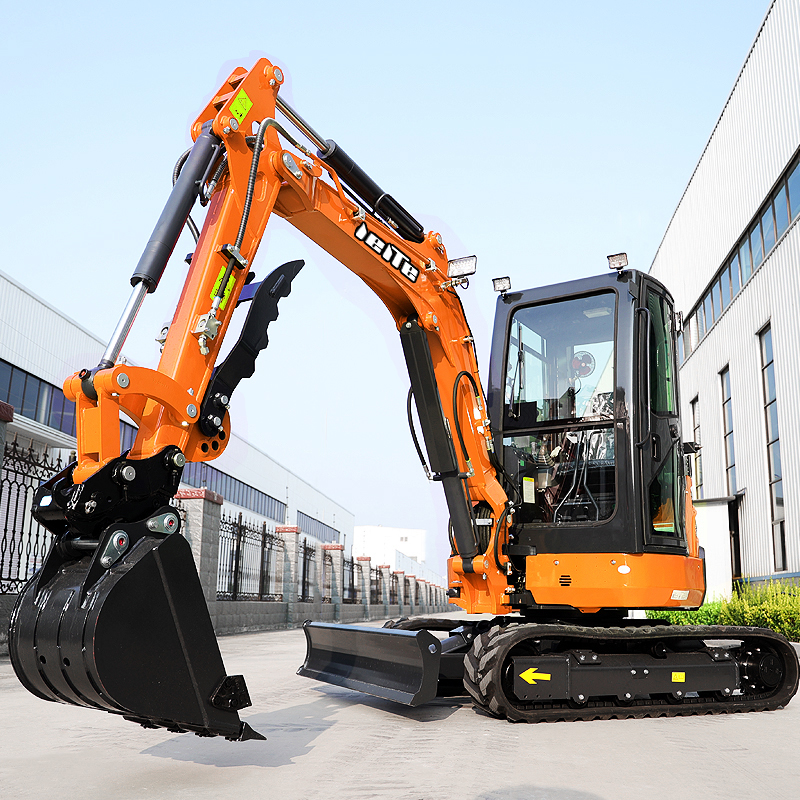 FREE SHIPPING Mini Excavator 3.5 Ton EURO 5 Epa Engine Kubota Farm Crawler Micro Digger 1 Ton 2 Ton Small Excavators for Sale