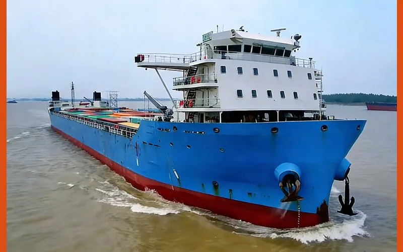 Container Ship, Efficient Intermodal Transport of Standard Containers