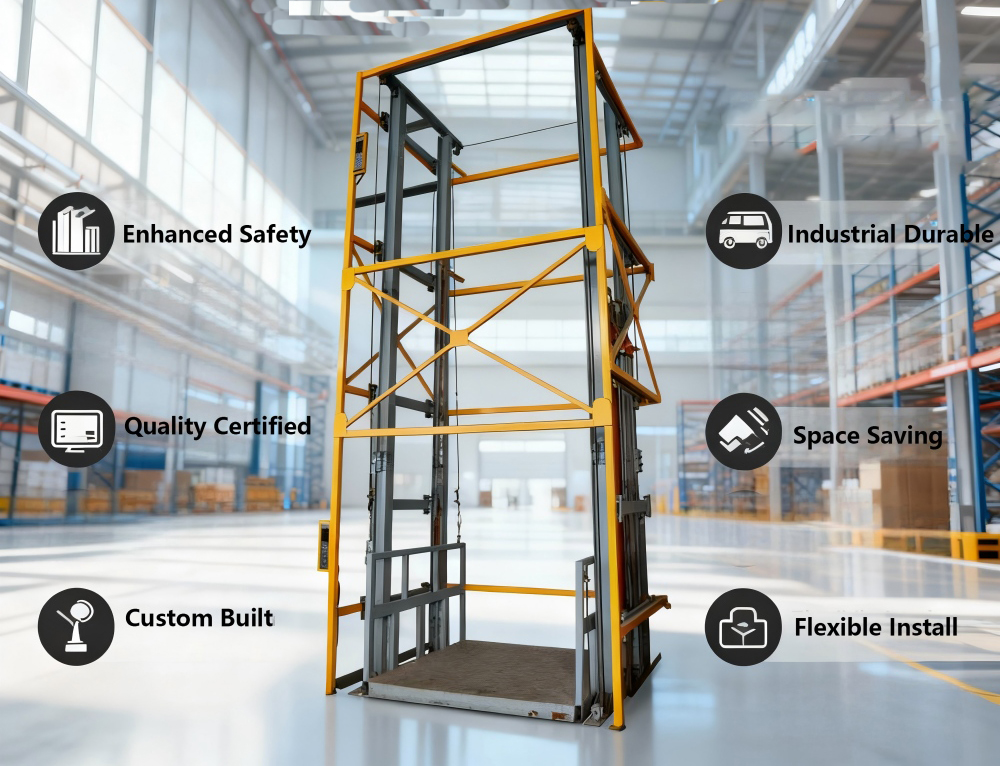 Cargo Lift Platform Structure