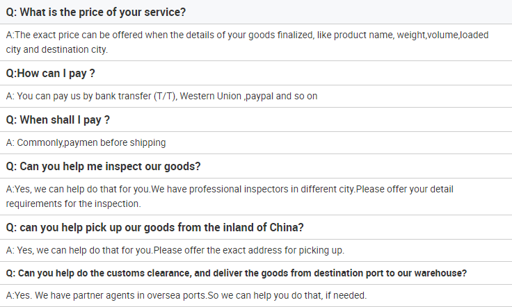 Frequently Asked Questions