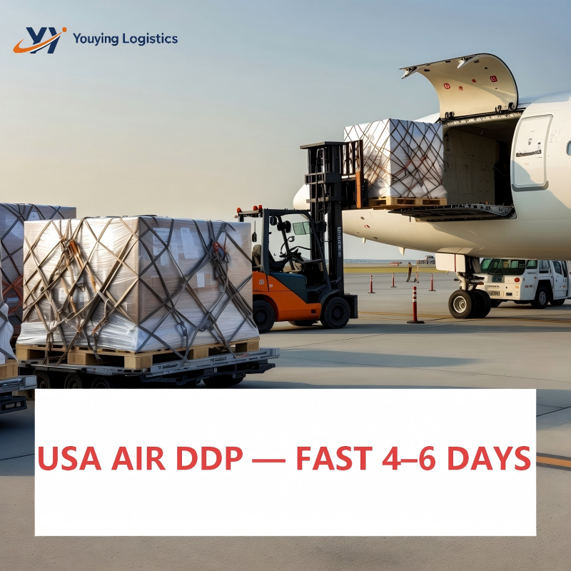 China to USA Air Freight DDP Door to Door Customs Broker Support Clearance Delivery