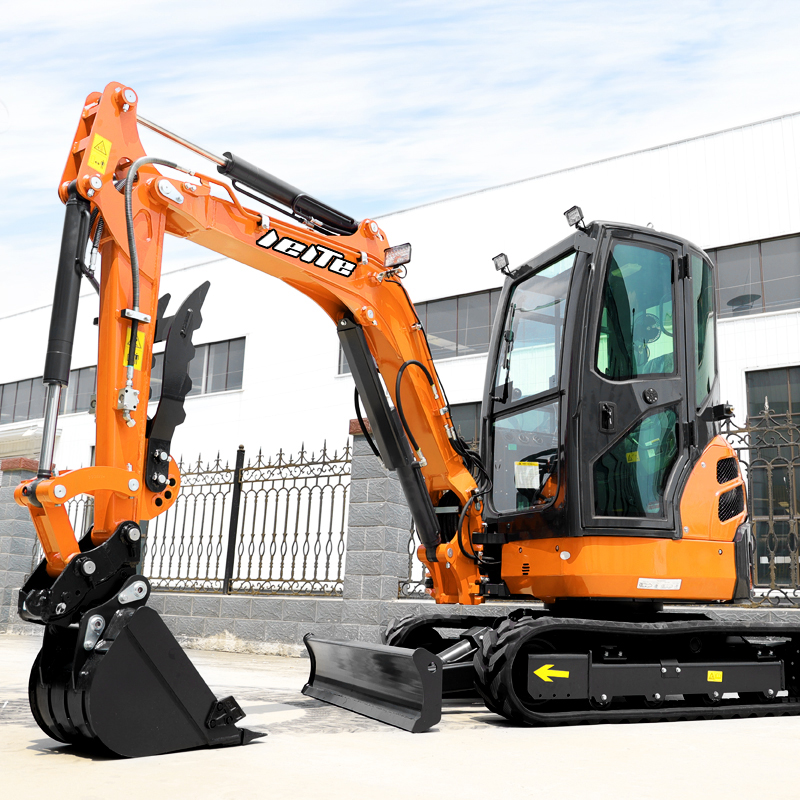 FREE SHIPPING Mini Excavator 3.5 Ton EURO 5 Epa Engine Kubota Farm Crawler Micro Digger 1 Ton 2 Ton Small Excavators for Sale