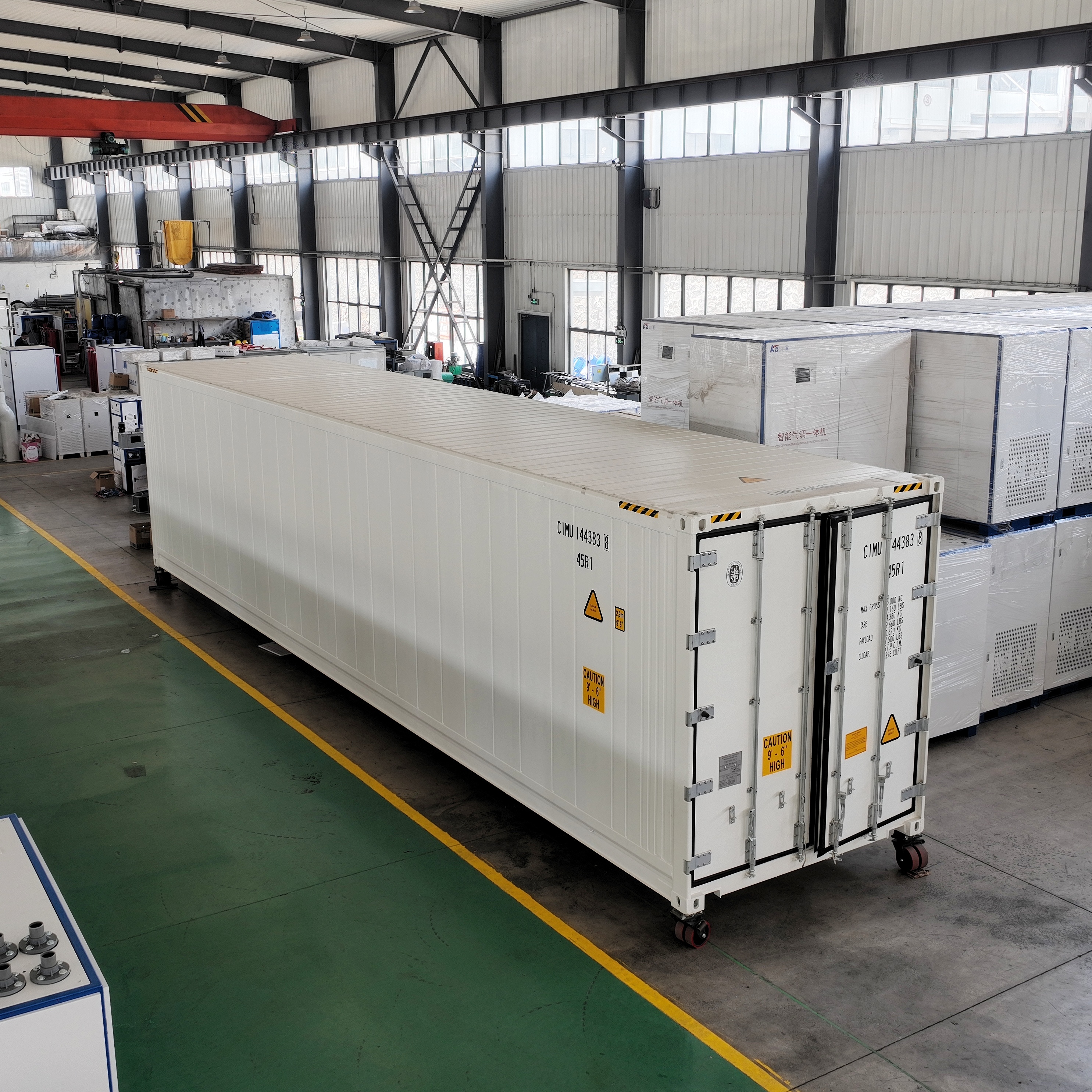 Smart CA Durian Reefer Container for Sea &amp; Land Transport, Precise Temp Humidity Gas Control Extend Shelf Life