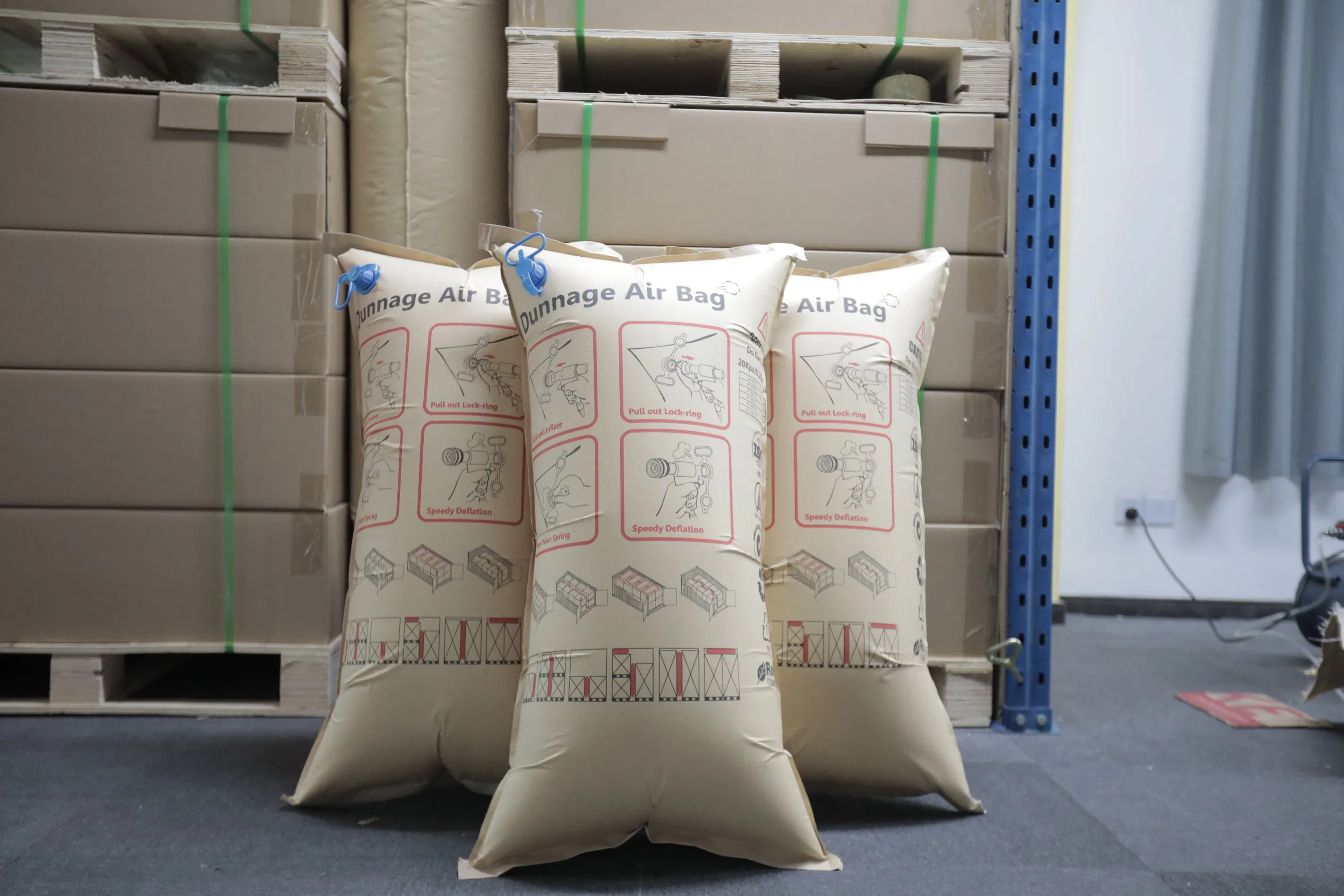 Professional Inflatable Shockproof Dunnage Bag for Railway Shipping