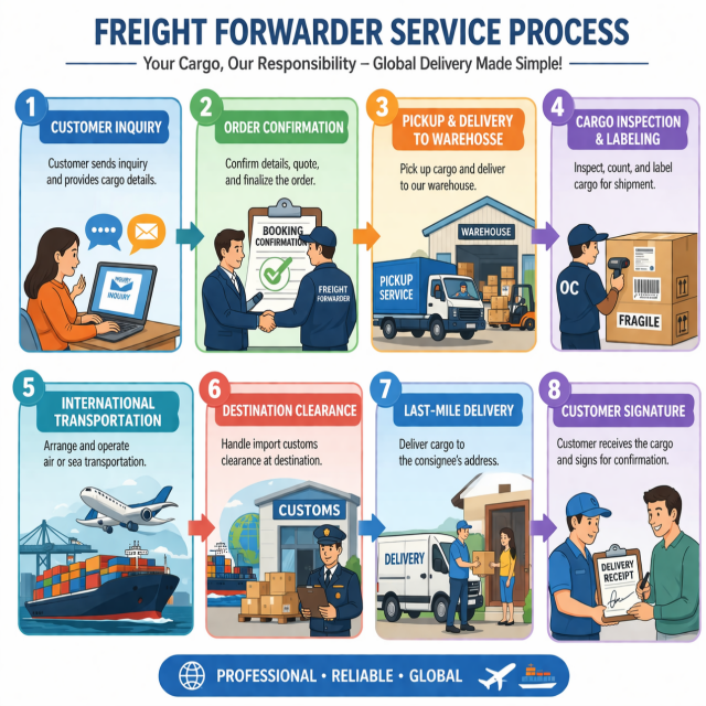 Professional Freight Forwarding to USA UK Canada FCL Sea Logistics Services Oversize Cargo Large Furniture China Shipping Agent