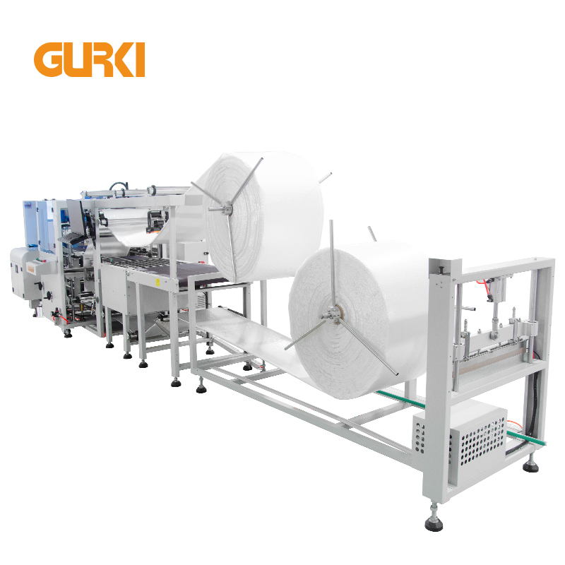 GURKI High Safety Level Poly Mailer Express Courier Bag Packing Autobagger Hardware Bagging Machine