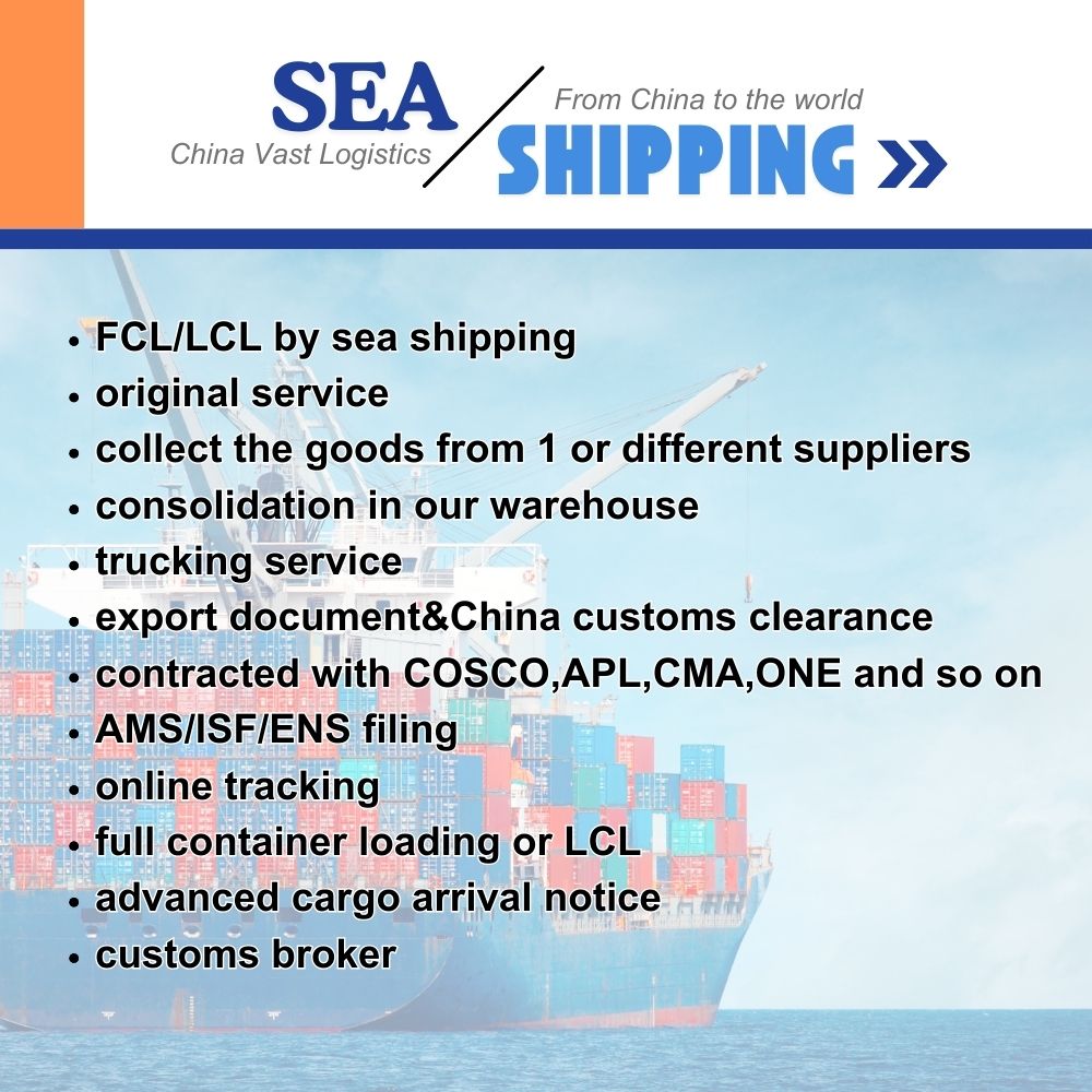 Budget Friendly Shipping Service 40hq LCL Less Container Port to Port to South Africa Sea Freight Forwarder Logistics Company