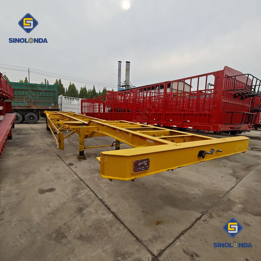 Skeleton Semitrailer Display 2