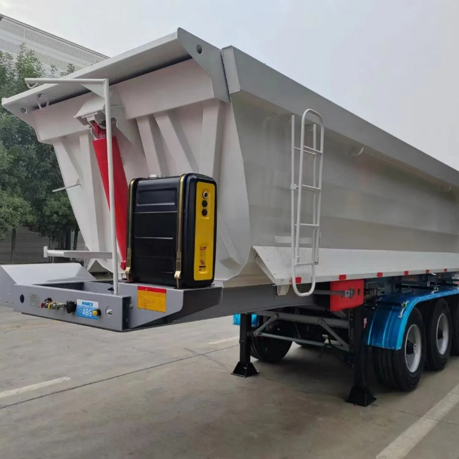 High Cube Cargo Loader Trailer with Removable Rear Ramp