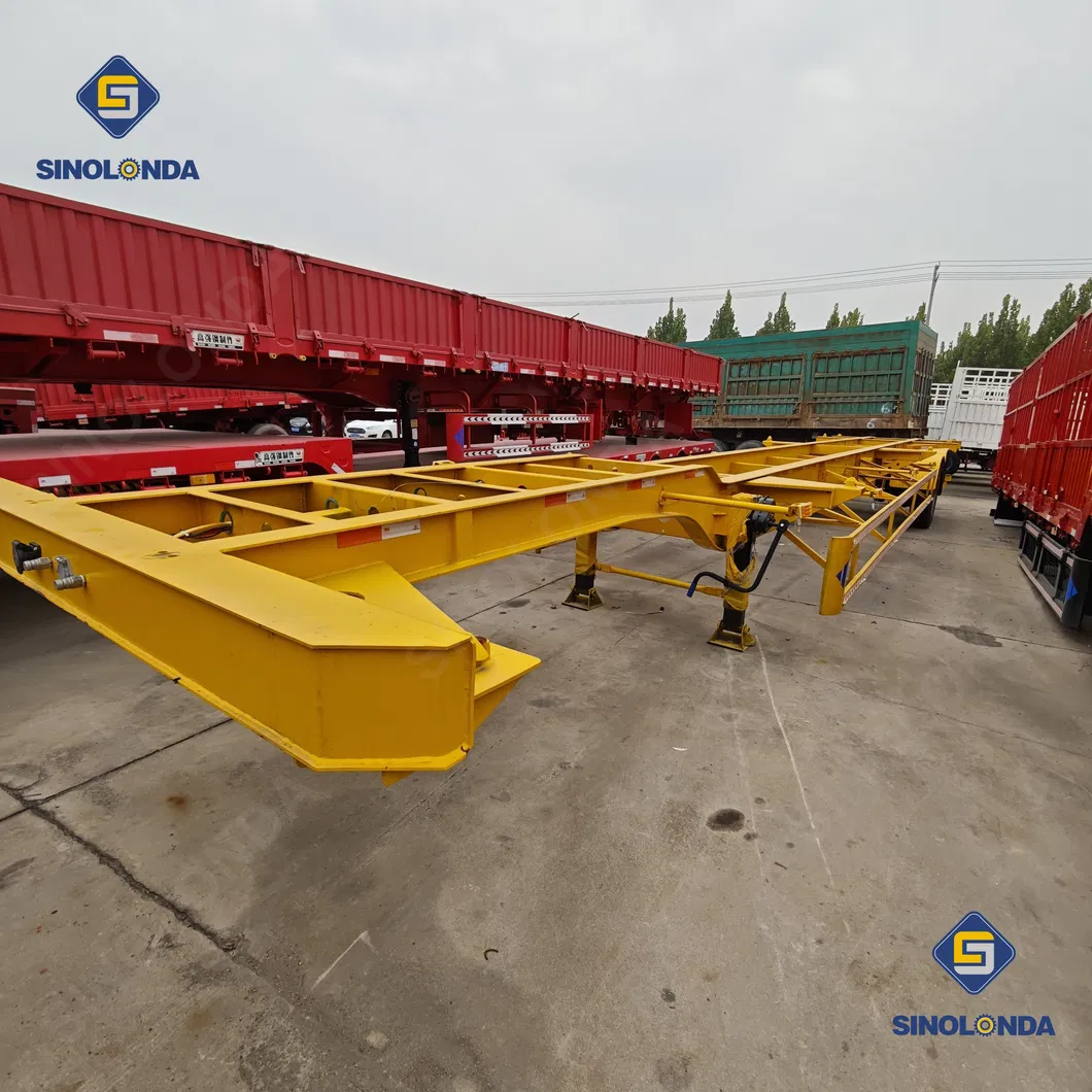Skeleton Semitrailer Display 1
