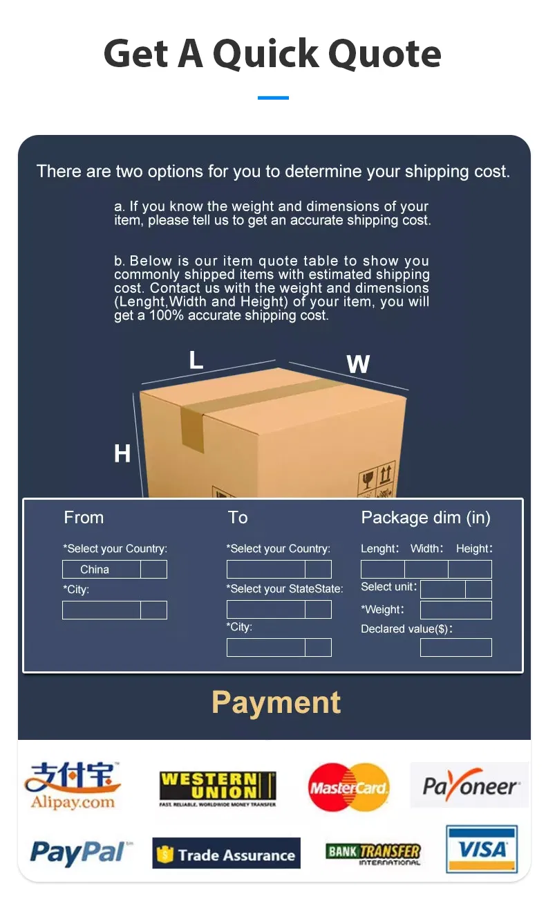 Steps to Obtain Quote