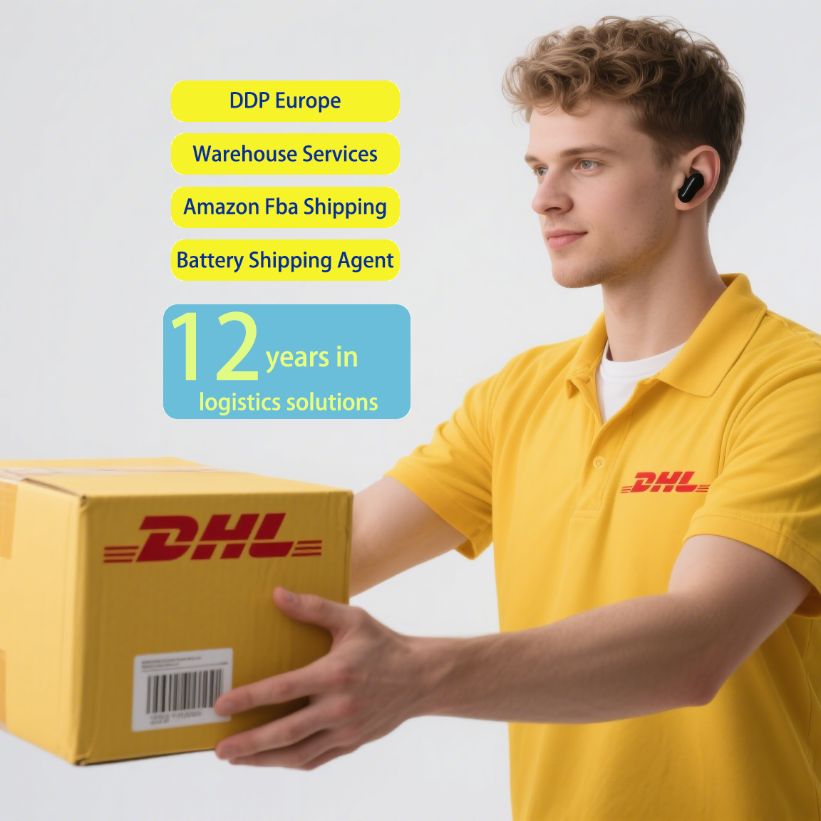 Transitaire Chine France UK Shipping Agent DDP Europe Electric Bicycle Logistics and Last-Mile Delivery Services