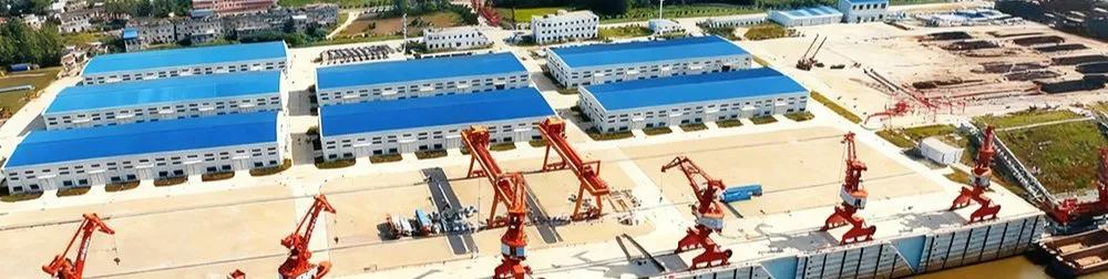 Shipbuilding Heavy Industry Factory View