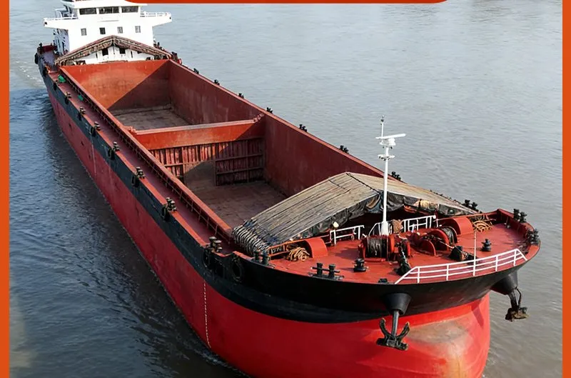Custom Cargo Vessel on Water