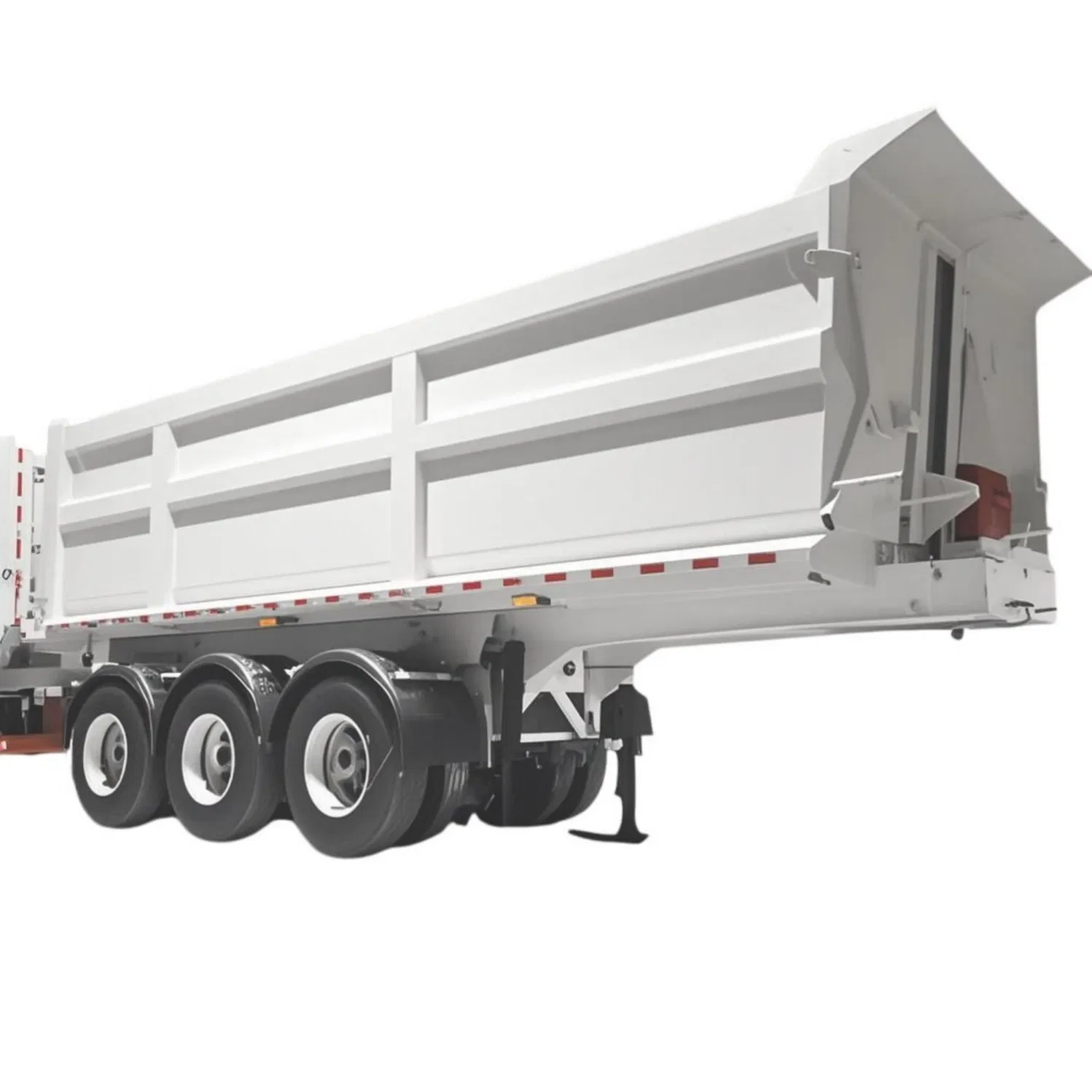 High Cube Cargo Loader Trailer with Removable Rear Ramp