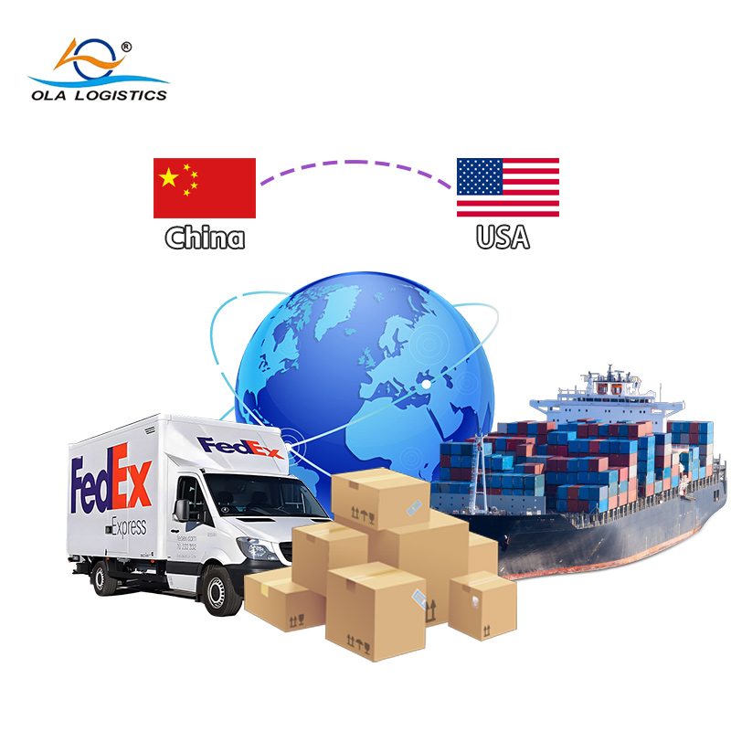 Less Container Load (LCL) Door-to-Door DDP Shipping Services China USA Via Sea A-class Freight Forwarder 24/7 Support 25-30 Days
