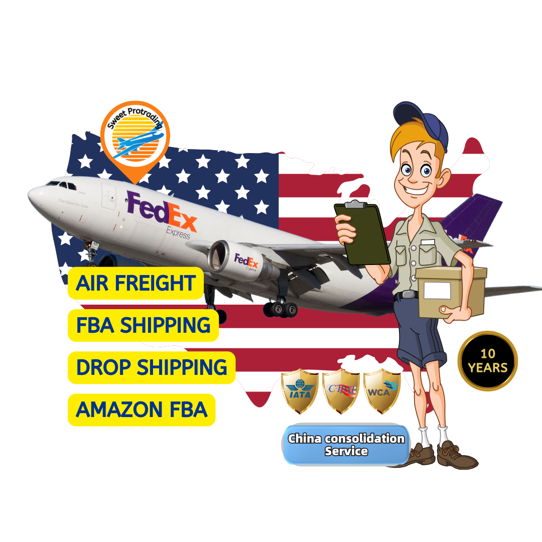 Fast Shipping Air Shipping Sea Freight Forwarder Door To Door Service Shipping Agent Delivery USA/Canada/UK Logistics Provider