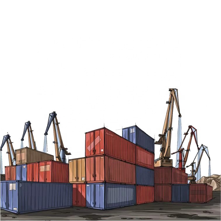 Qingdao Shanghai 20GP 45HQ New Container Reefer Container Food Temperature Regulation Cheap Price