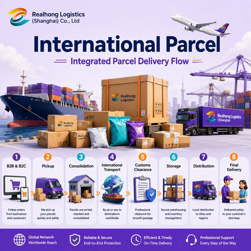 Professional Logistics Parcel Delivery Service Logistics for E Commerce Sellers and Importers