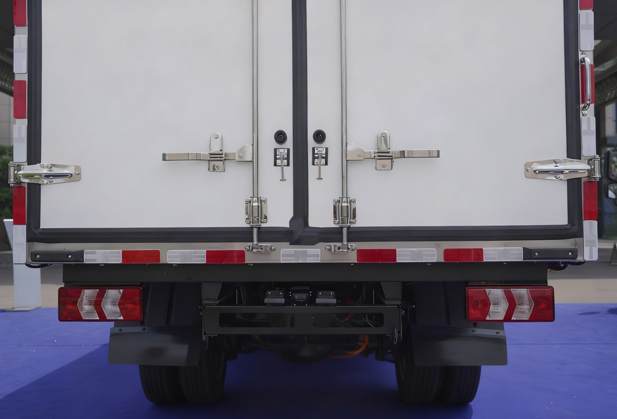 Meat and Frozen Product Refrigerated Truck, Fully Automatic Temperature - Controlled Special Vehicle for Cold Chain Logistics