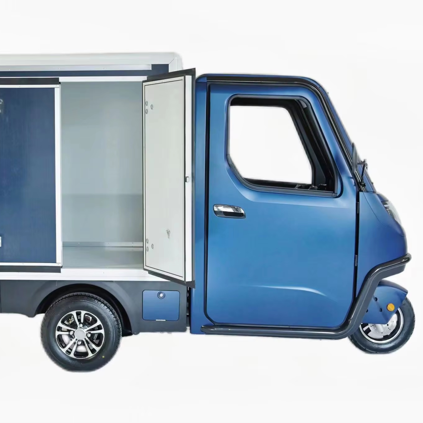 Last Mile Delivery Electric Cargo Van with Freezer Box Electric Pick-Up Trike for Efficient Home Delivery