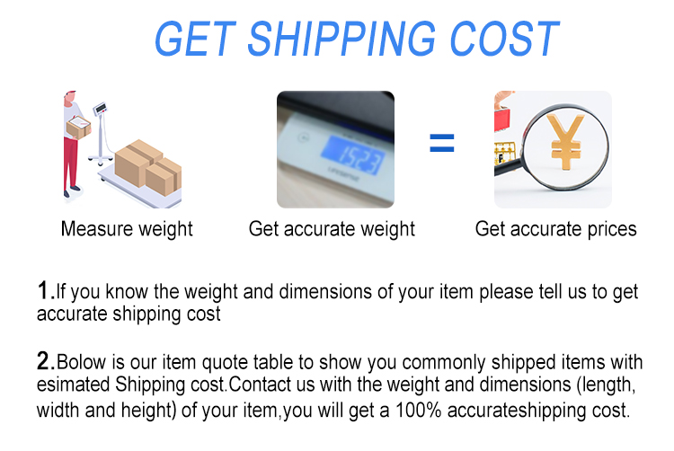 Get Shipping Cost Info